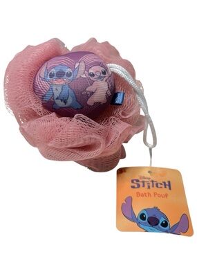 Disney Stitch & Angel Mesh Bath Pouf